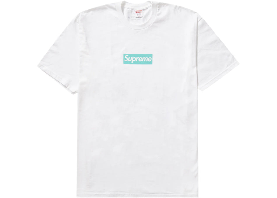 Supreme Tiffany & Co. Box Logo Tee White