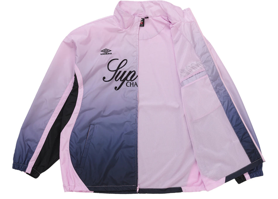 Supreme Umbro Gradient Track Jacket Pink