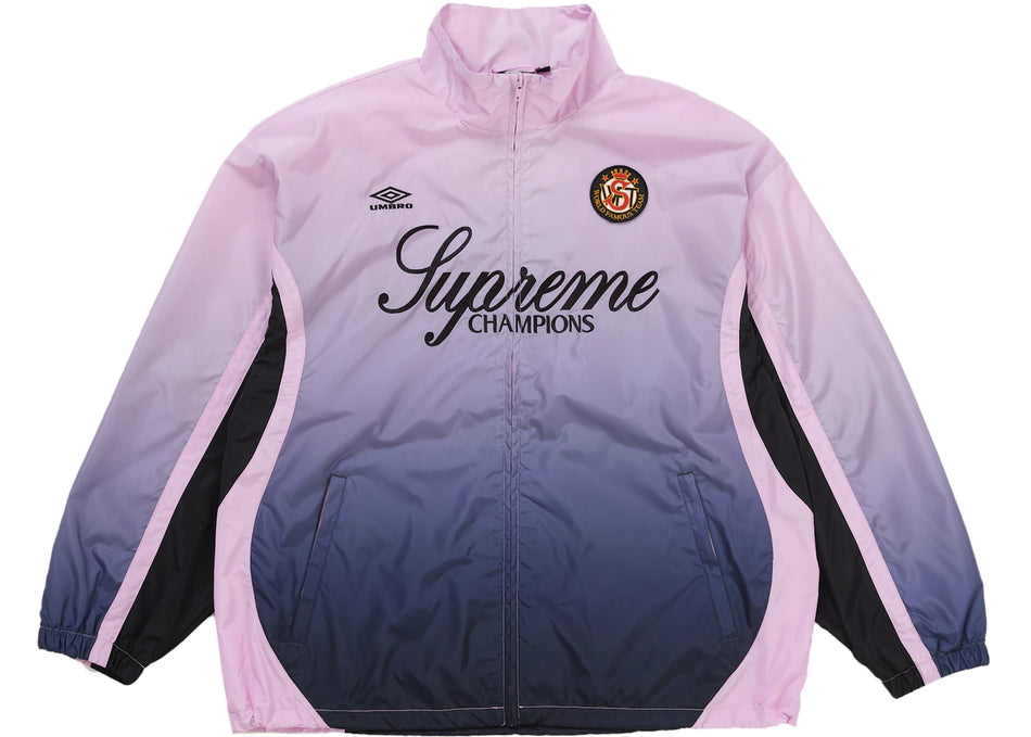 Supreme Umbro Gradient Track Jacket Pink