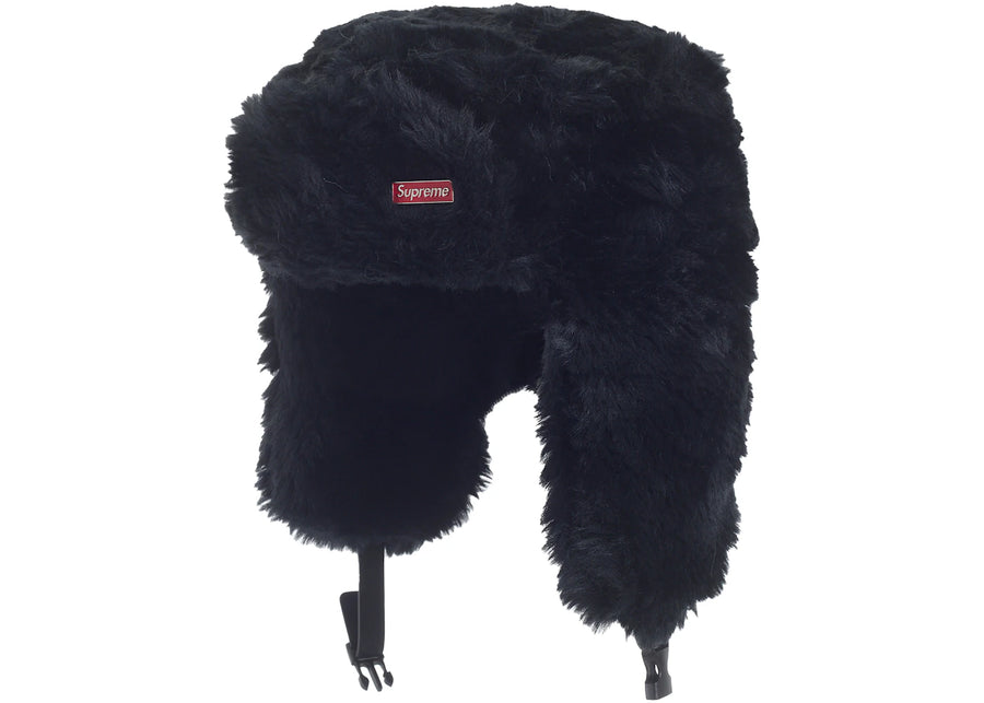 Chapeau Supreme Ushanka (FW25) Noir
