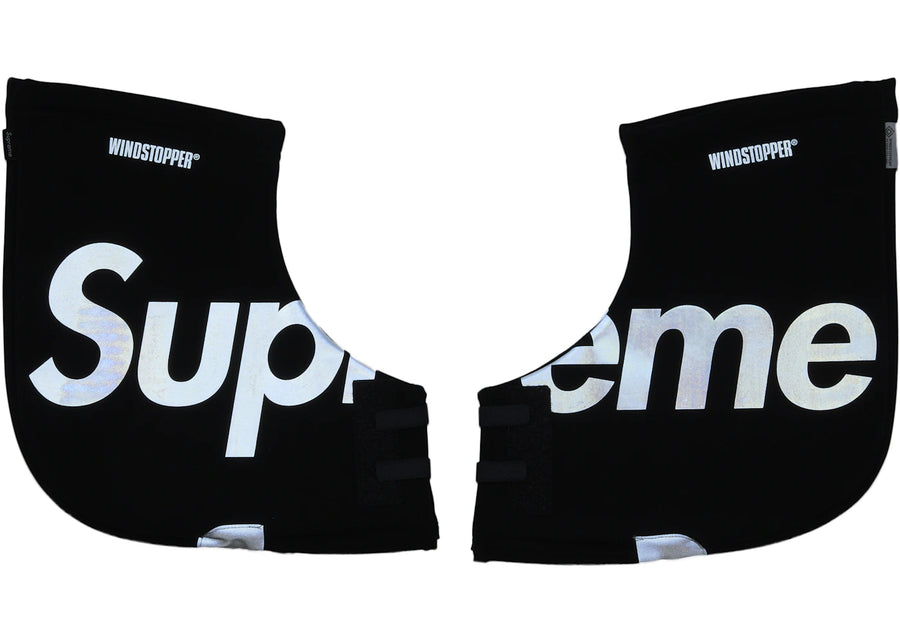 Gants de guidon Supreme WINDSTOPPER noirs