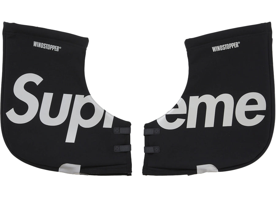 Gants de guidon Supreme WINDSTOPPER noirs