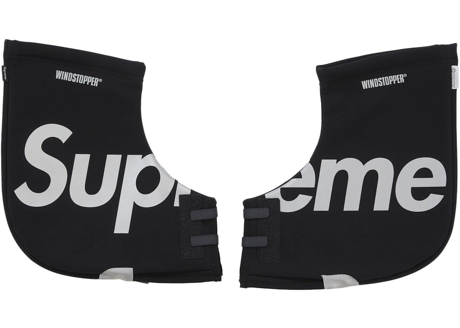 Gants de guidon Supreme WINDSTOPPER noirs