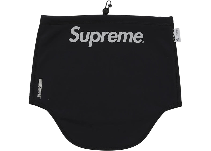 Supreme WINDSTOPPER Neck Gaiter (FW25) Black
