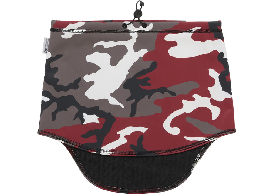 Supreme WINDSTOPPER Neck Gaiter (FW25) Red Camo
