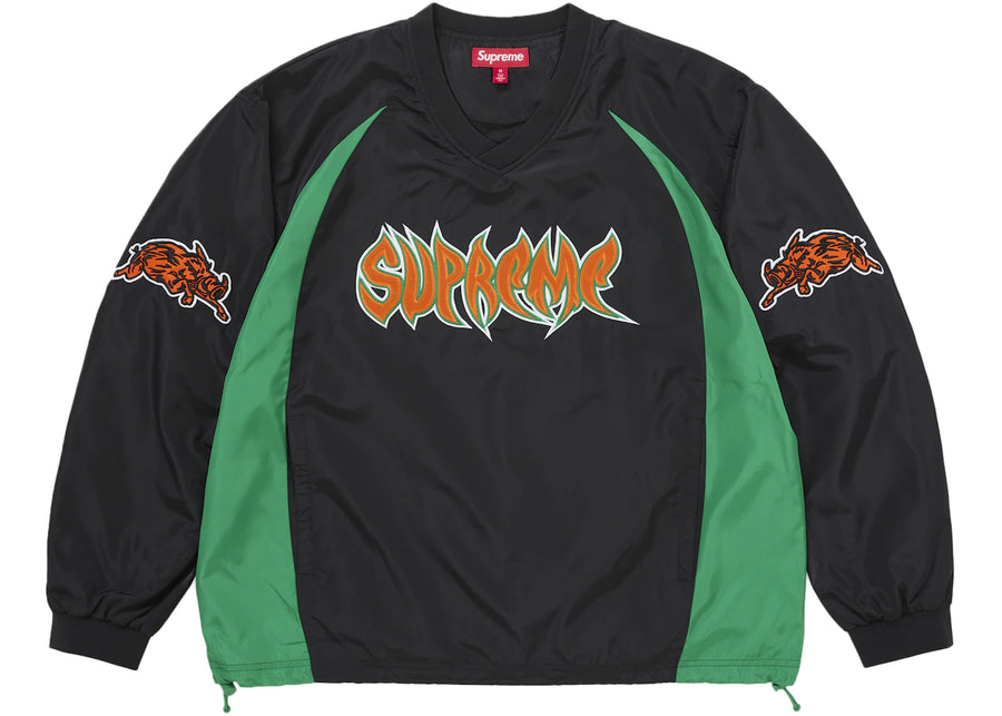 Pull-over d'échauffement Supreme Warthog noir