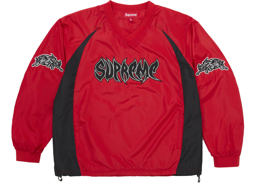 Supreme Warthog Warm Up Pullover Red