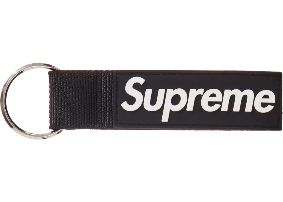Supreme Webbing Keychain Black