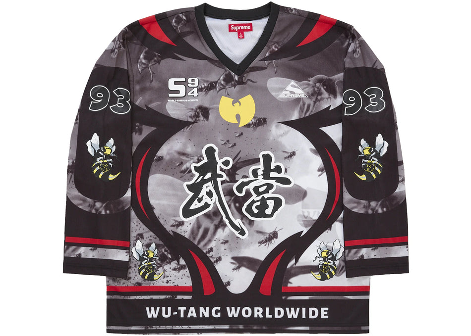 Supreme Wu-Tang Clan Hockey Jersey Black