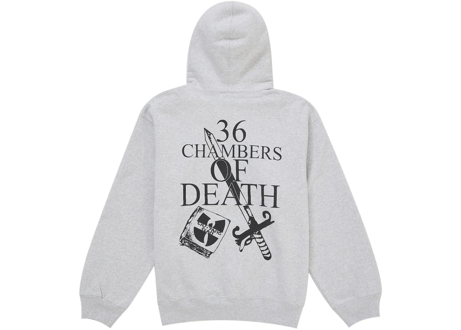 Supreme Wu-Tang Clan Hooded Sweatshirt Heather Grey