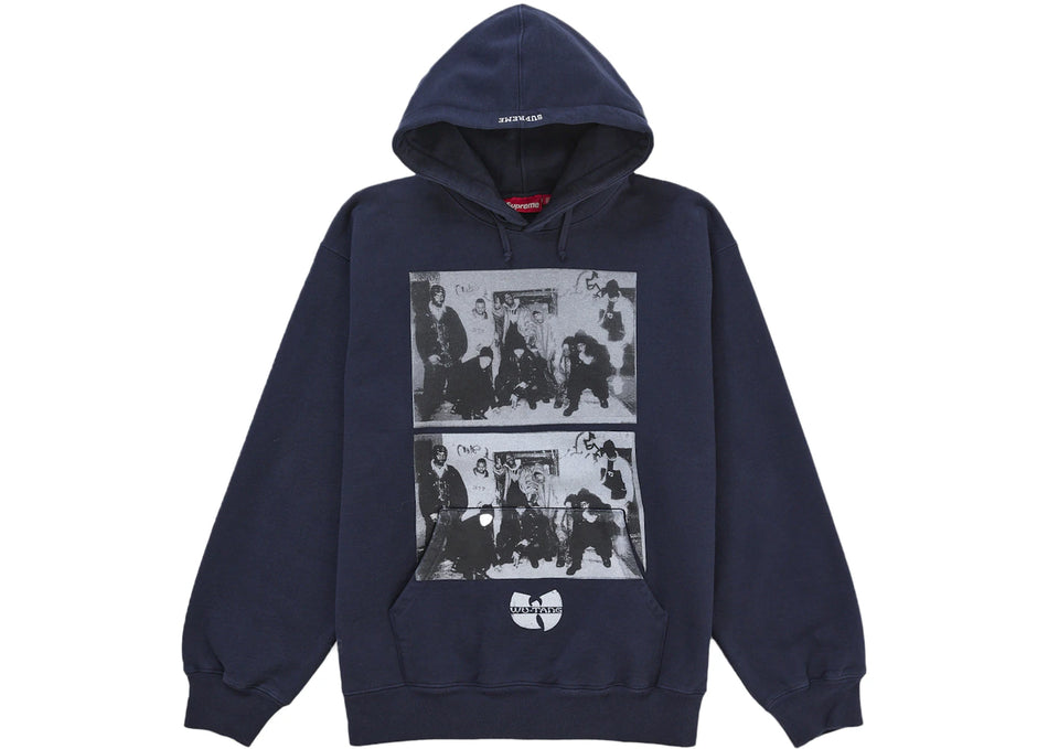 Supreme Wu-Tang Clan Hooded Sweatshirt Navy
