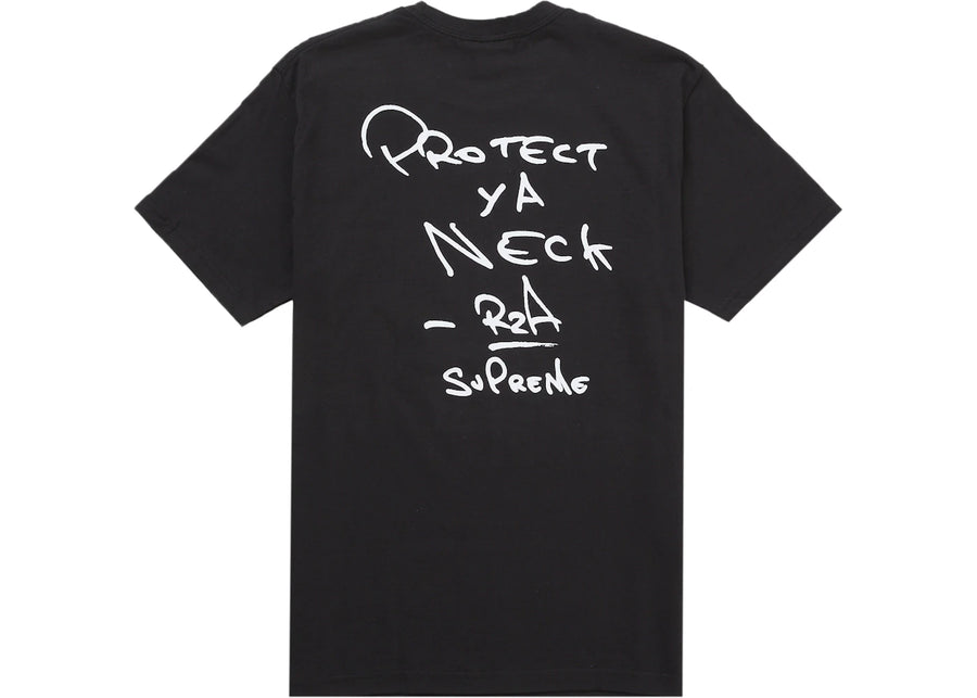 T-shirt noir Supreme Wu-Tang Clan RZA