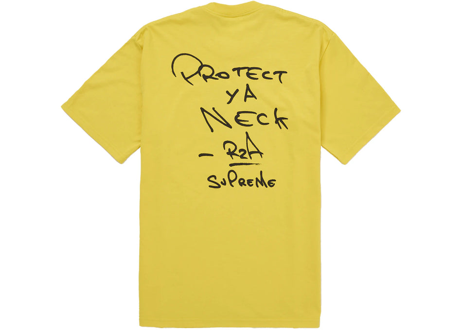 Supreme Wu-Tang Clan RZA Tee Yellow