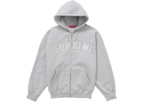 Supreme b.b. Simon Zip Up Hooded Sweatshirt Heather Grey