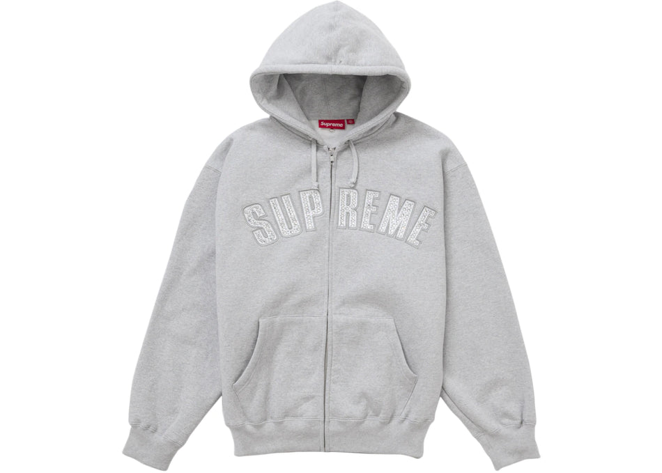 Supreme b.b. Simon Zip Up Hooded Sweatshirt Heather Grey