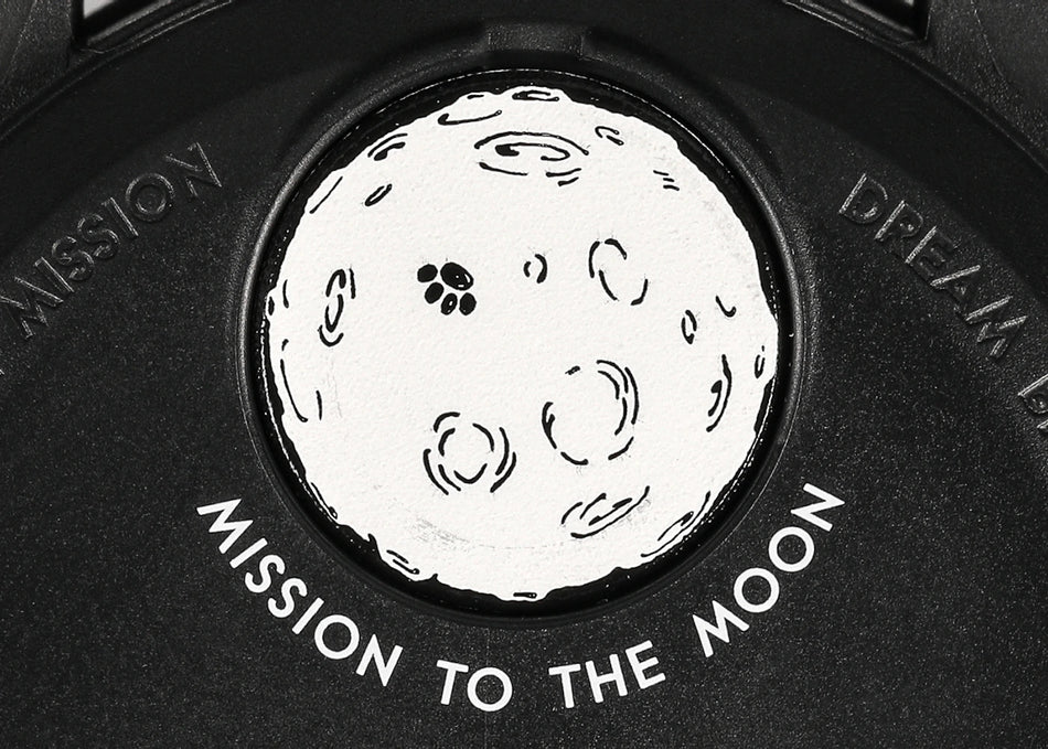 Swatch x Omega Bioceramic Moonswatch Mission To Moonphase Snoopy