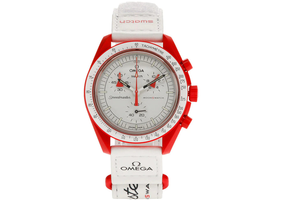 Swatch x Omega Moonswatch Biocéramique Mission vers Mars SO33R100