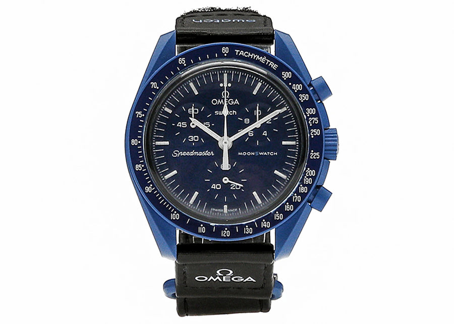 Swatch x Omega Moonswatch Biocéramique Mission vers Neptune SO33N100