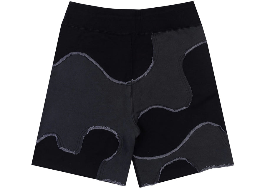 Telfar Camo Sweatshort Black/Off-Black