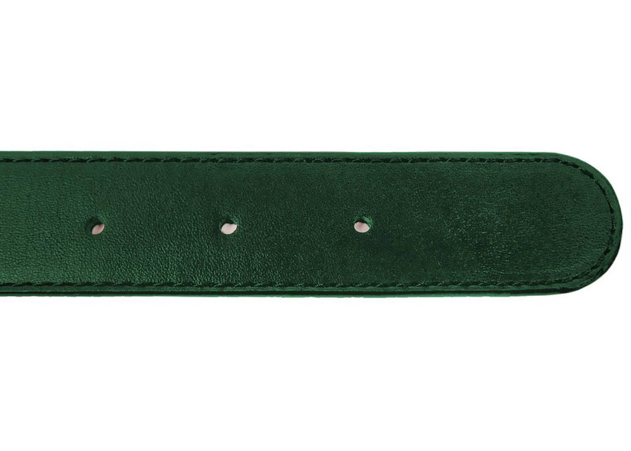 Telfar Logo Belt Dark Olive