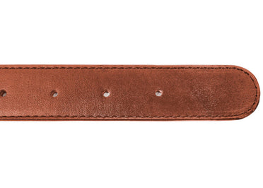 Telfar Logo Belt Tan