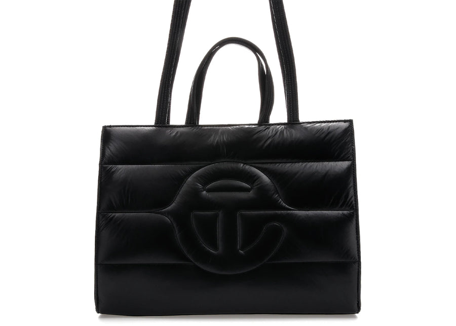 Sac cabas Telfar x Moose Knuckles Puff Shopper, format moyen, noir