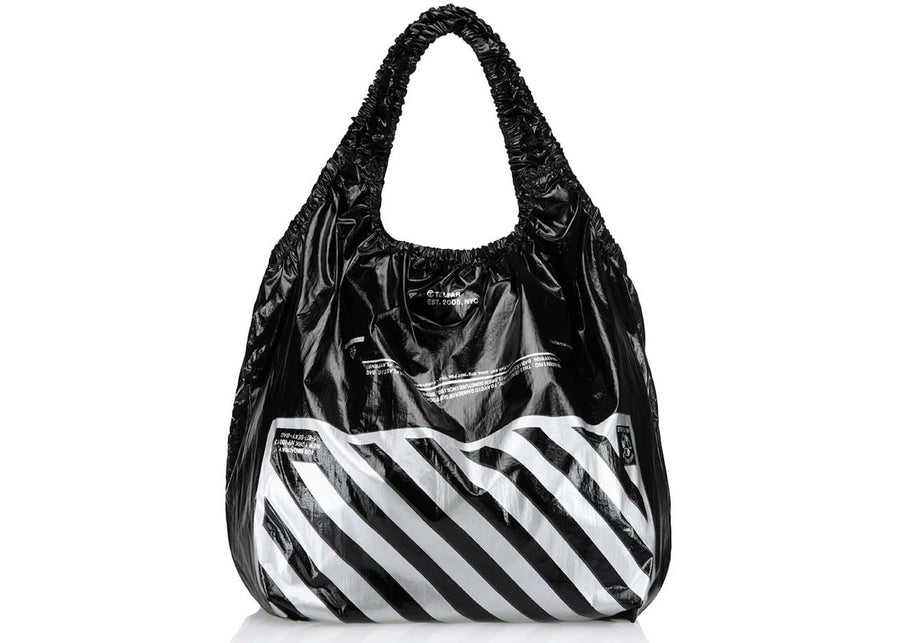 Telfar Regular Liquor Store Plastic Bag Black