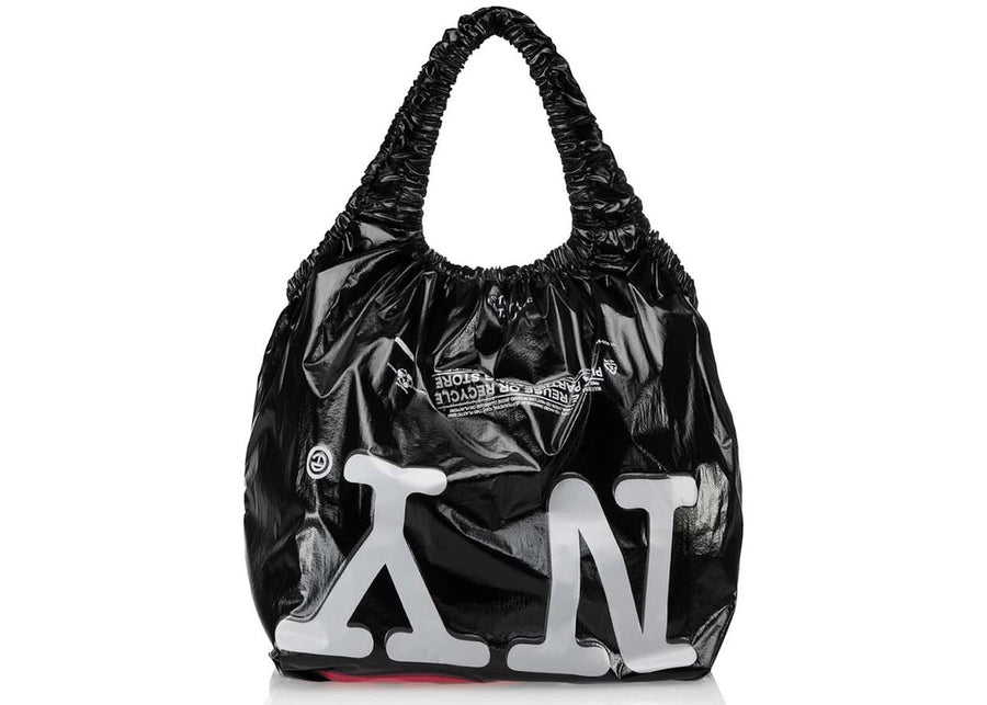 Telfar Regular New York Plastic Bag Black