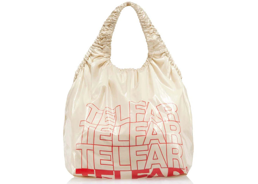 Telfar Regular Telfar Plastic Bag Nude