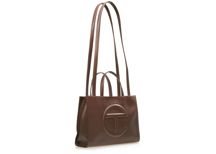 Telfar SHMedium Shopping Bag Chocolate