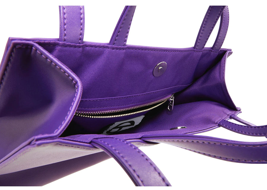 Sac cabas Telfar SHMedium Raisin