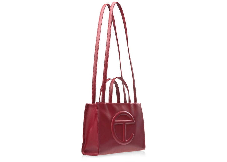 Sac cabas Telfar SHMedium couleur bordeaux
