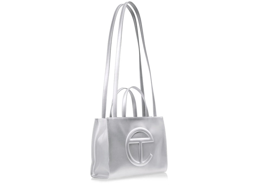 Sac cabas Telfar SHMedium argenté