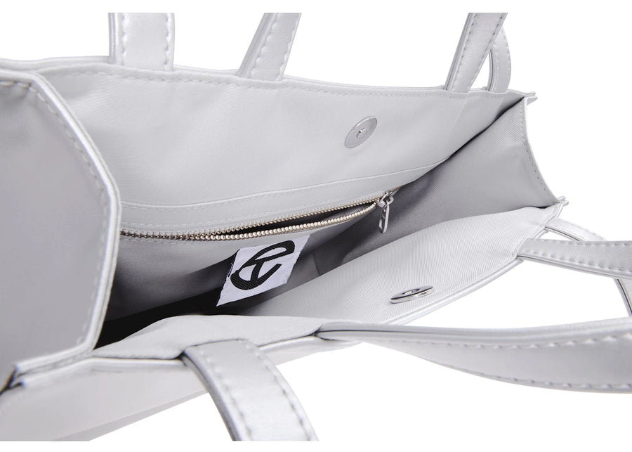 Sac cabas Telfar SHMedium argenté