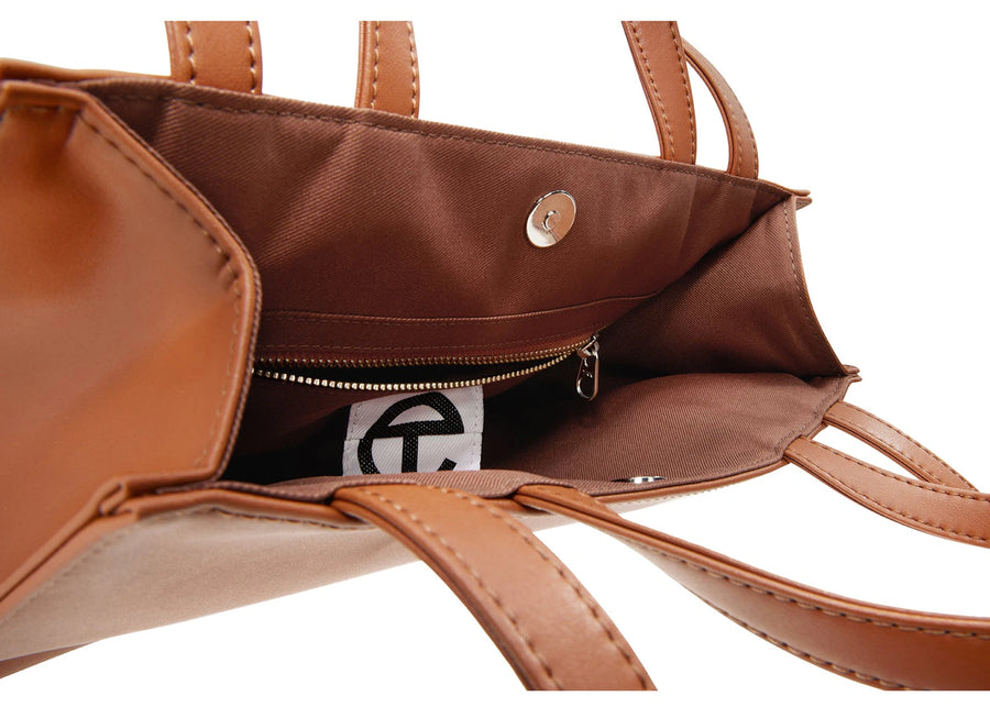 Telfar SHMedium Shopping Bag Tan