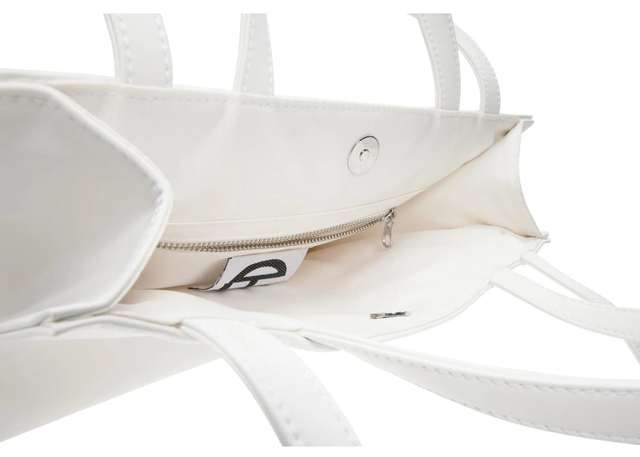 Telfar SHMedium Shopping Bag White