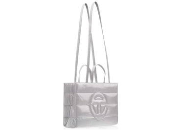Telfar Medium Puff Shopper Gray