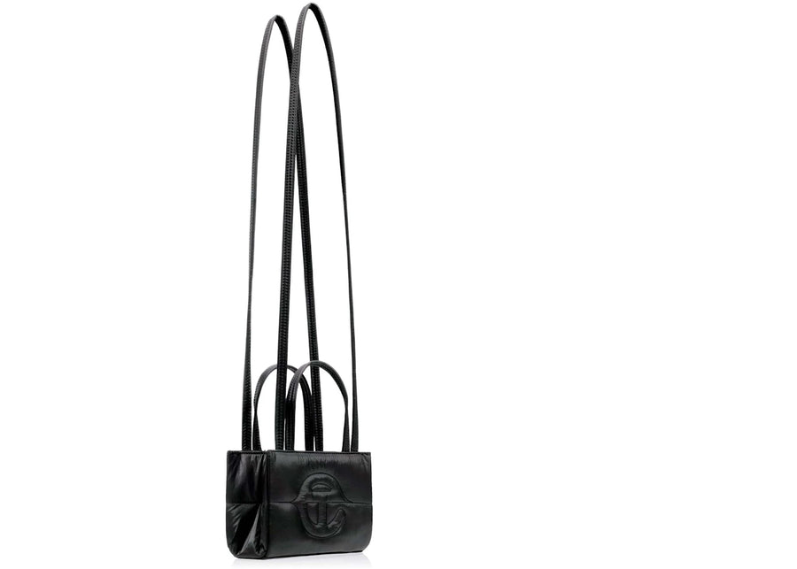 Telfar Small Puff Shopper Black