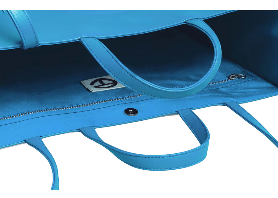 Telfar Shopping Bag Large Cyan