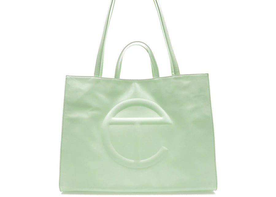 Sac cabas Telfar grand format Double Menthe
