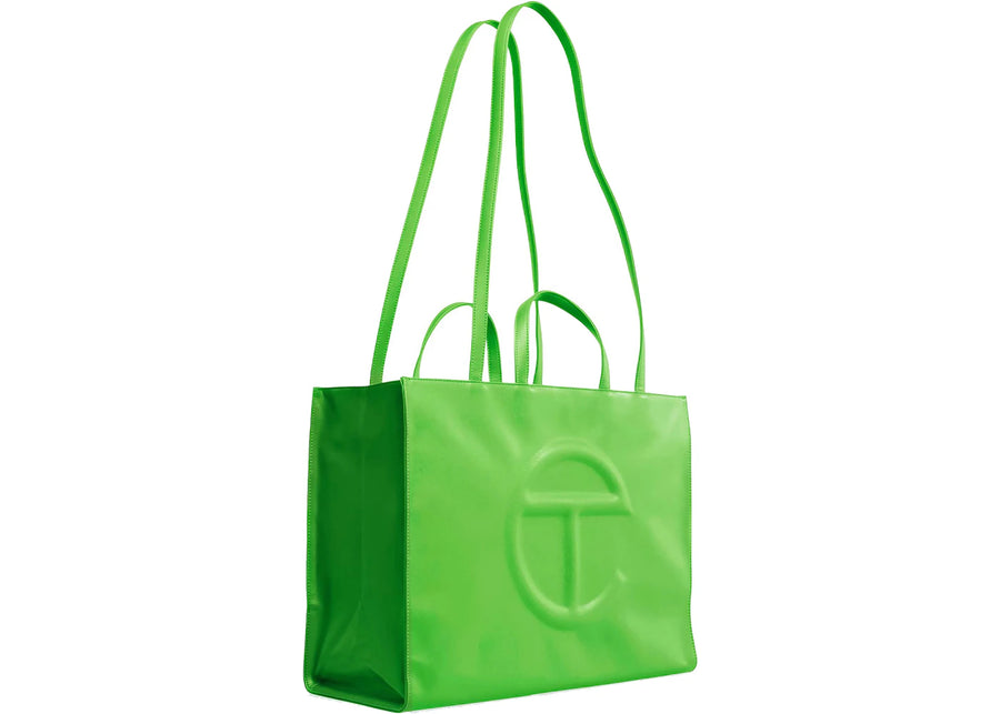 Telfar Shopping Bag Large Highlighter Green