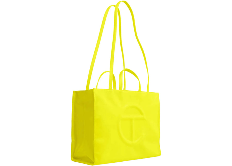 Telfar Shopping Bag Large Highlighter Yellow