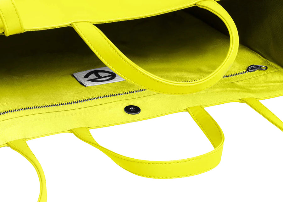 Telfar Shopping Bag Large Highlighter Yellow