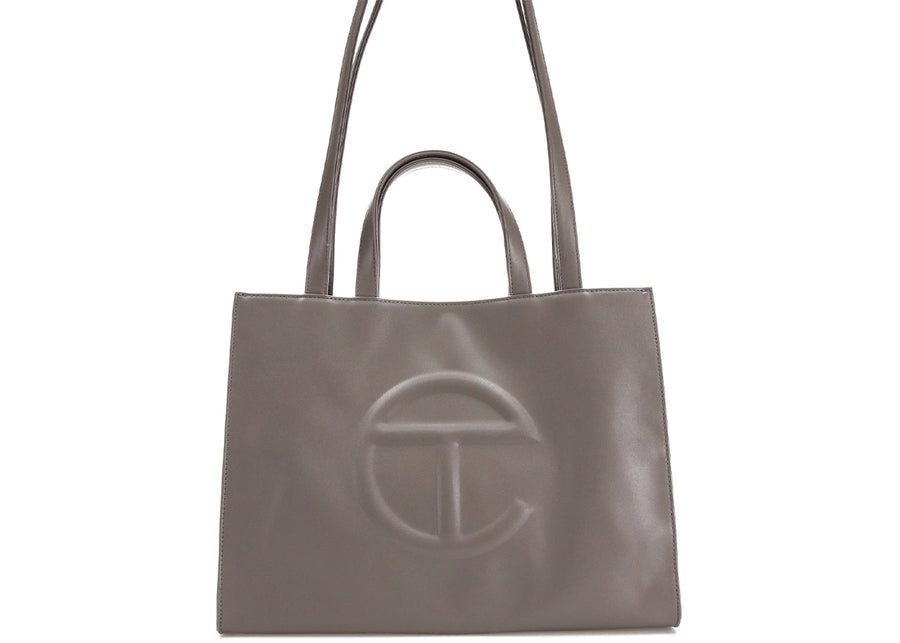 Sac cabas Telfar gris moyen