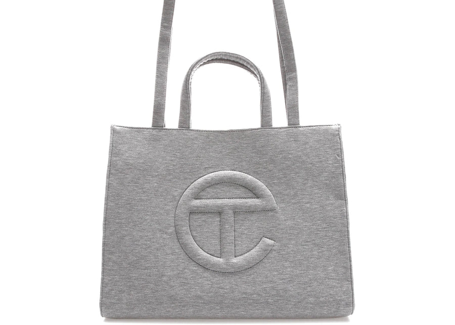 Sac cabas en polaire Telfar x UGG, gris chiné moyen