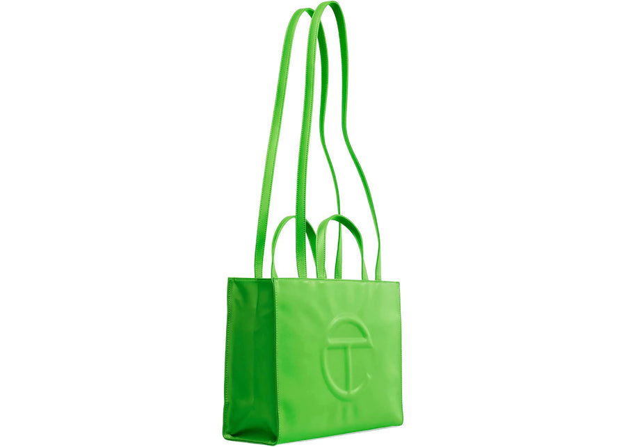 Telfar Shopping Bag Medium Highlighter Green