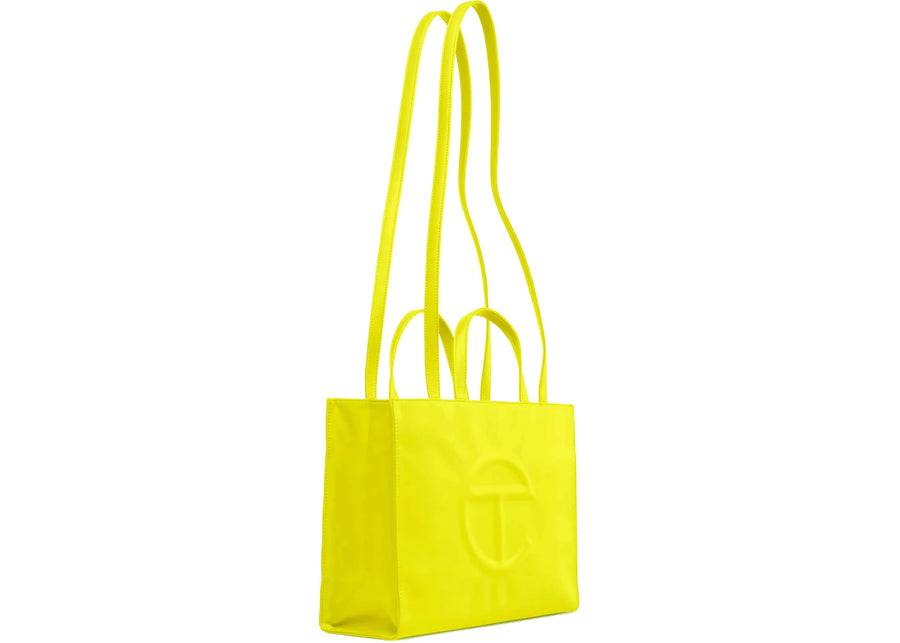 Telfar Shopping Bag Medium Highlighter Yellow