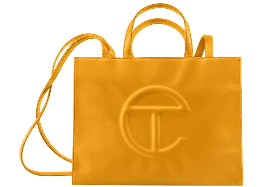 Sac cabas Telfar moyen moutarde