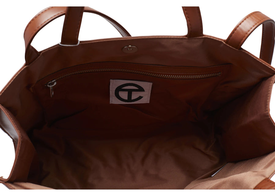 Telfar Shopping Bag Medium Tan