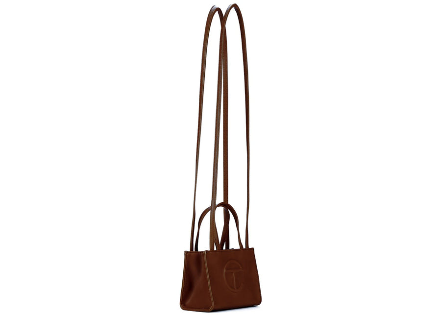 Telfar Shopping Bag Small Chocolate